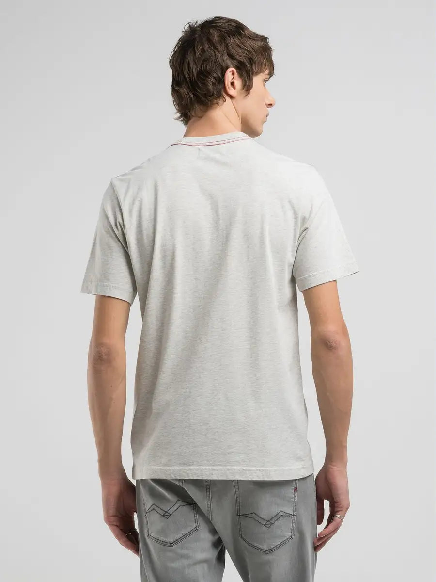 T shirt con lettering REPLAY 23814