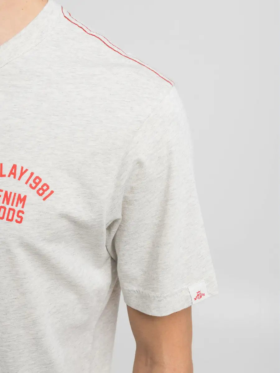T shirt con lettering REPLAY 23814