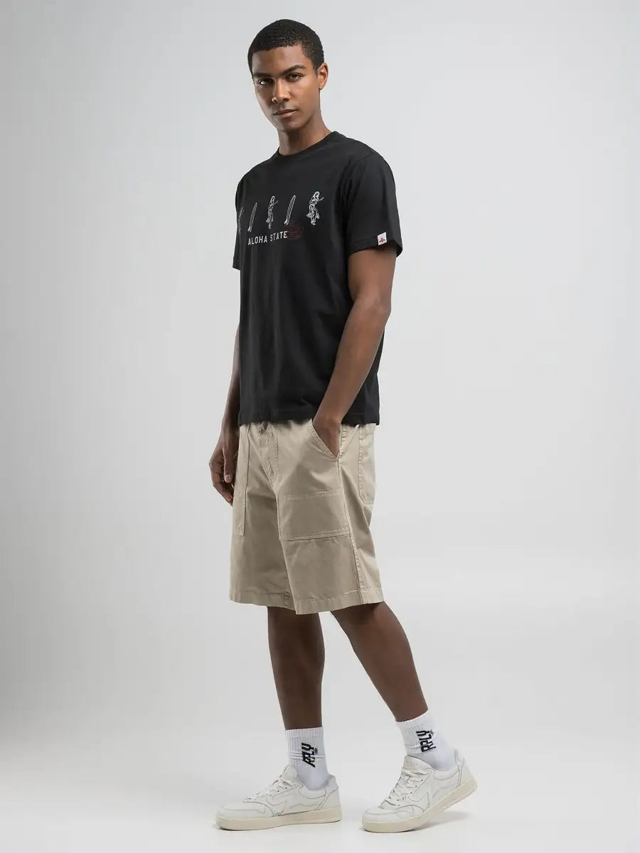 T shirt con stampa aloha state REPLAY 2660M3067
