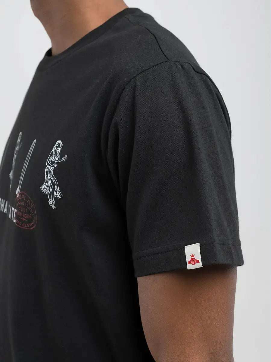 T shirt con stampa aloha state REPLAY 2660M3067