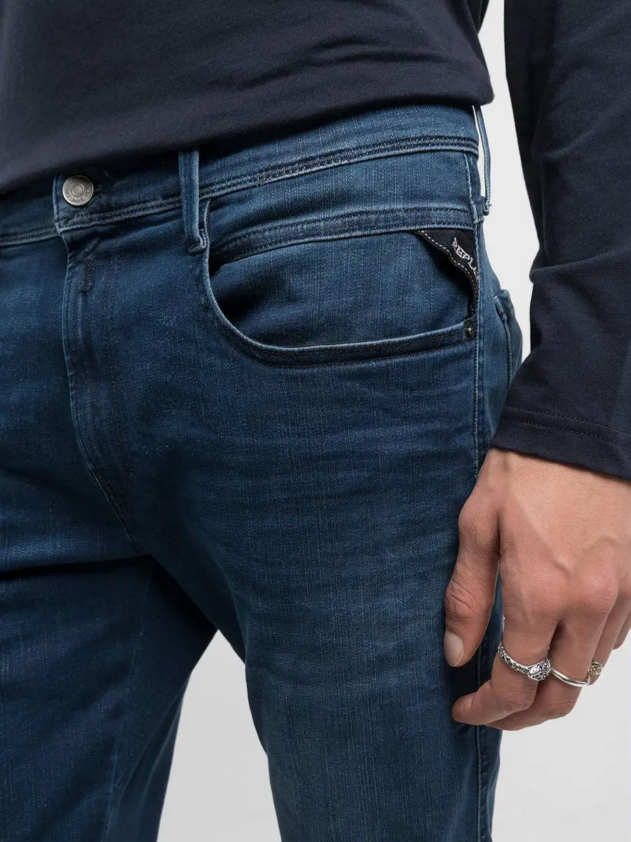 Jeans slim fit ambass Dark Blue REPLAY 661E05