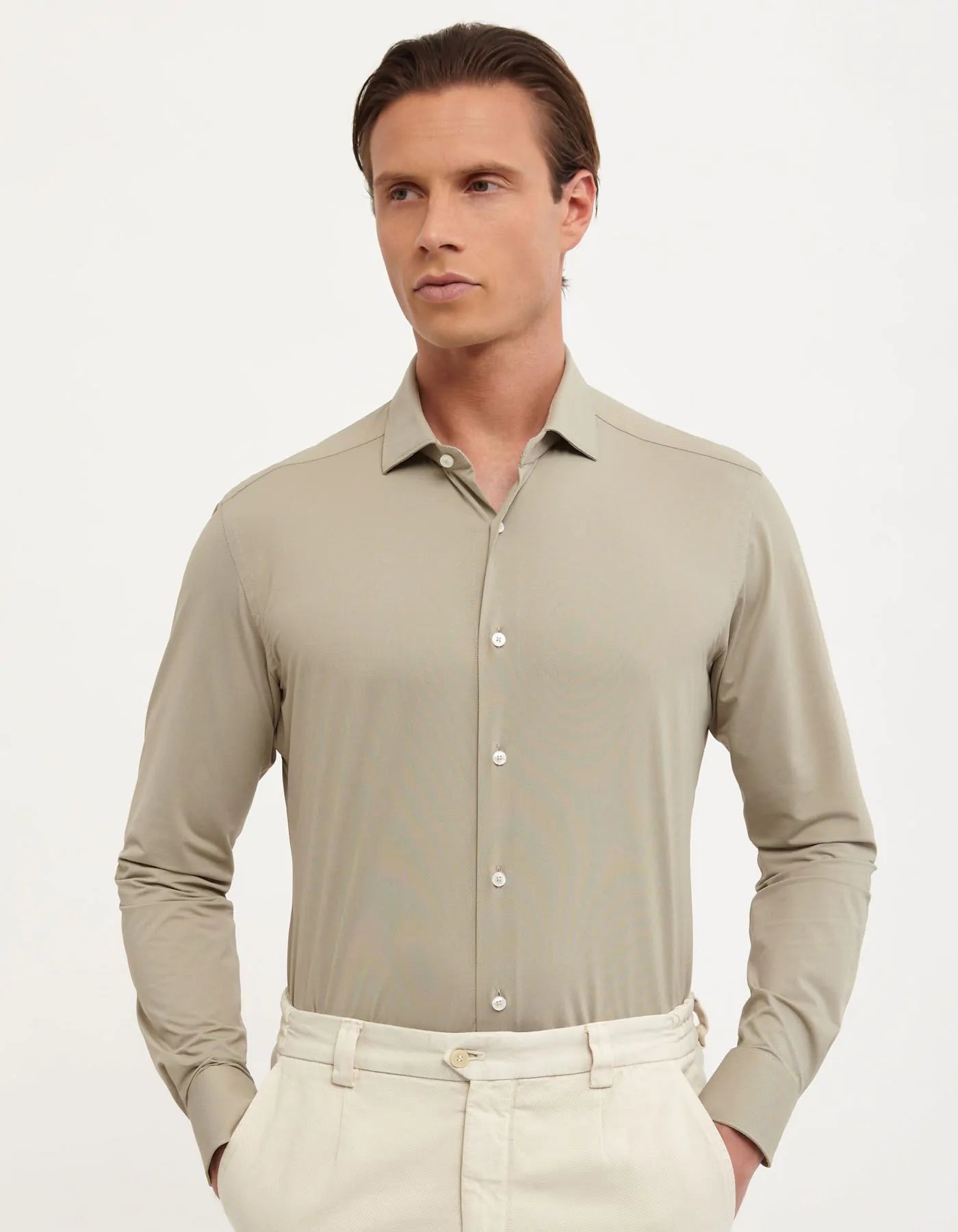 Camicia active sabbia XACUS 11460
