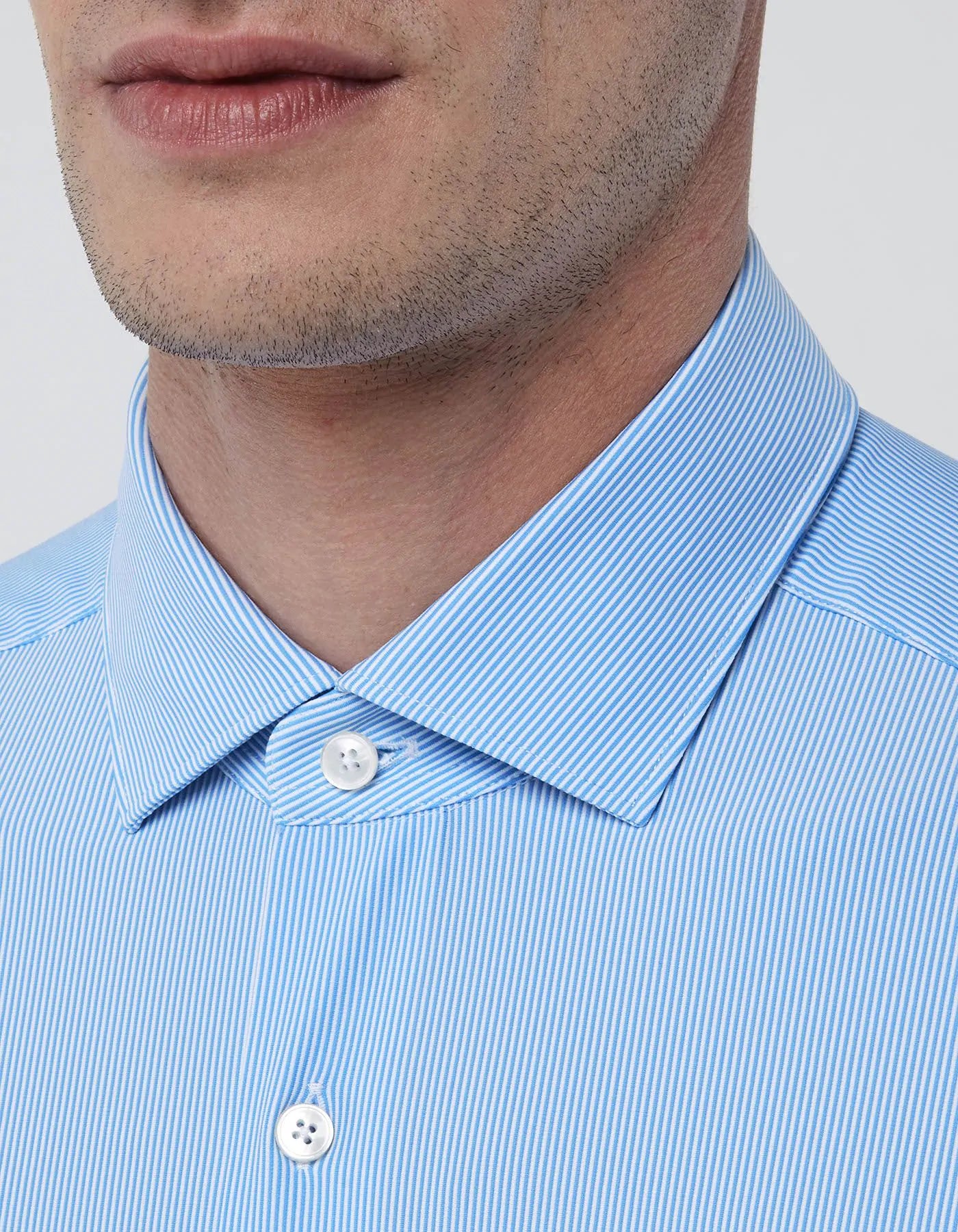 Camicia azzurra Active XACUS 11465