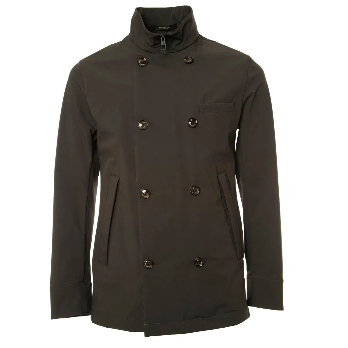 Peacoat in nylon bistretch MONTECORE 602