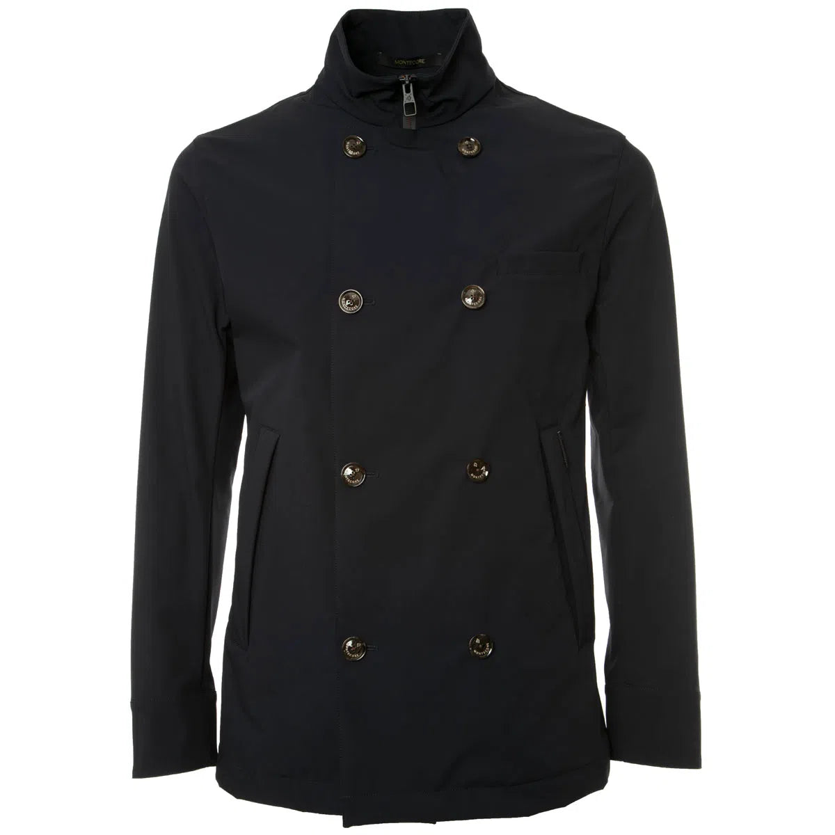 Peacoat in nylon bistretch MONTECORE 602