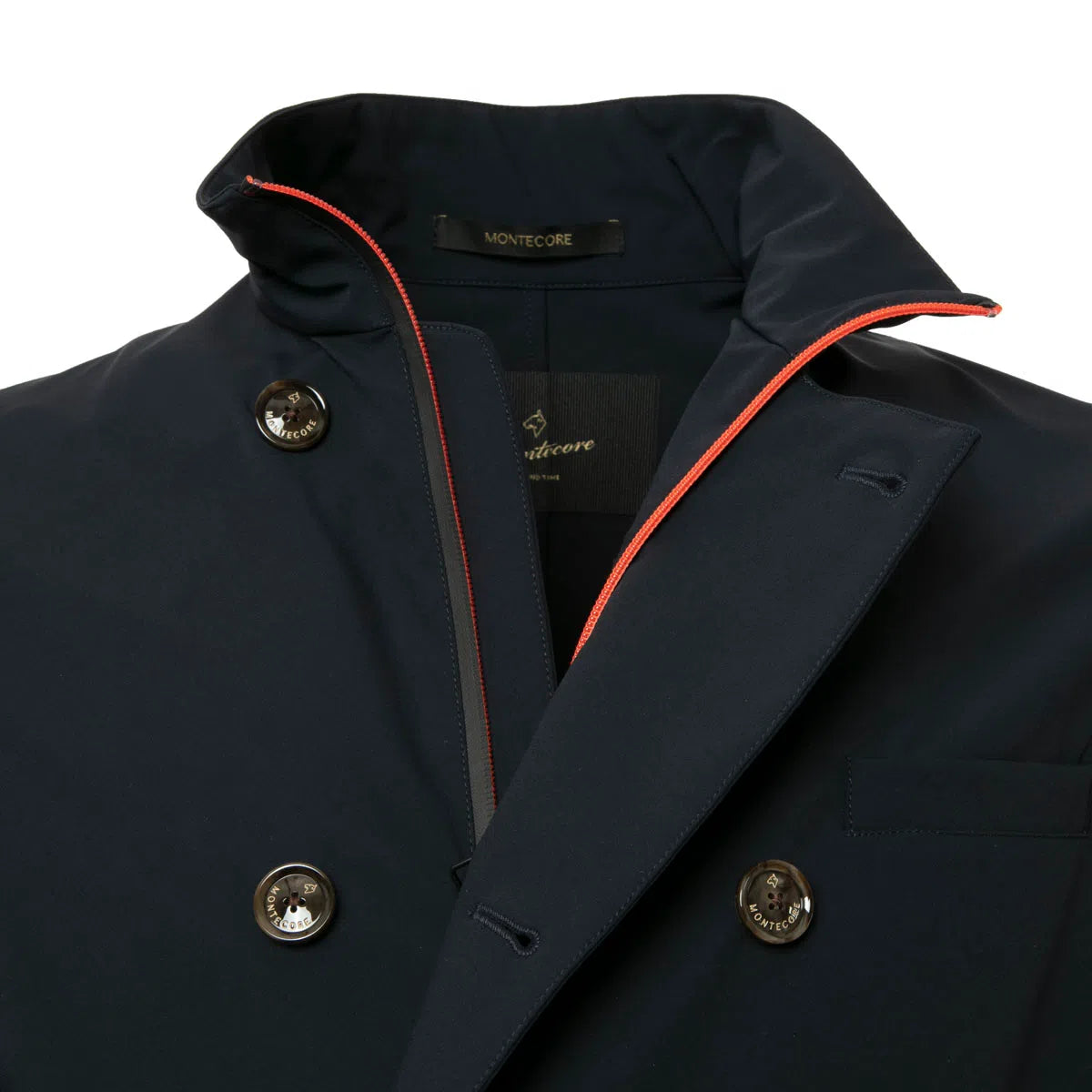 Peacoat in nylon bistretch MONTECORE 602