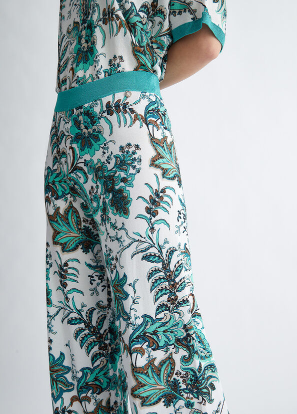 Pantalone con stampa LIU JO CA3110