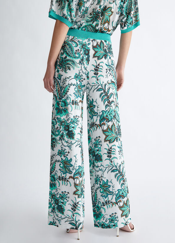Pantalone con stampa LIU JO CA3110