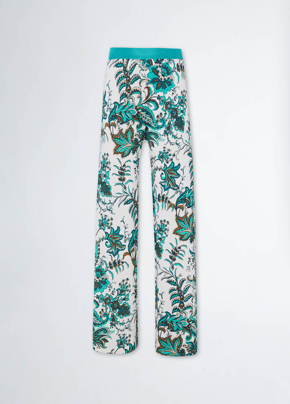 Pantalone con stampa LIU JO CA3110