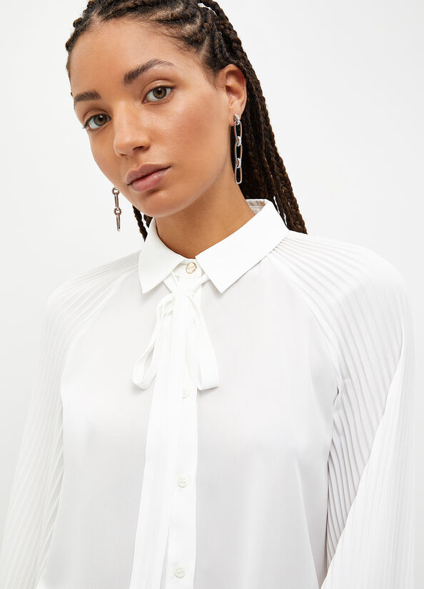 Camicia con maniche in plisse' LIU JO CA3201