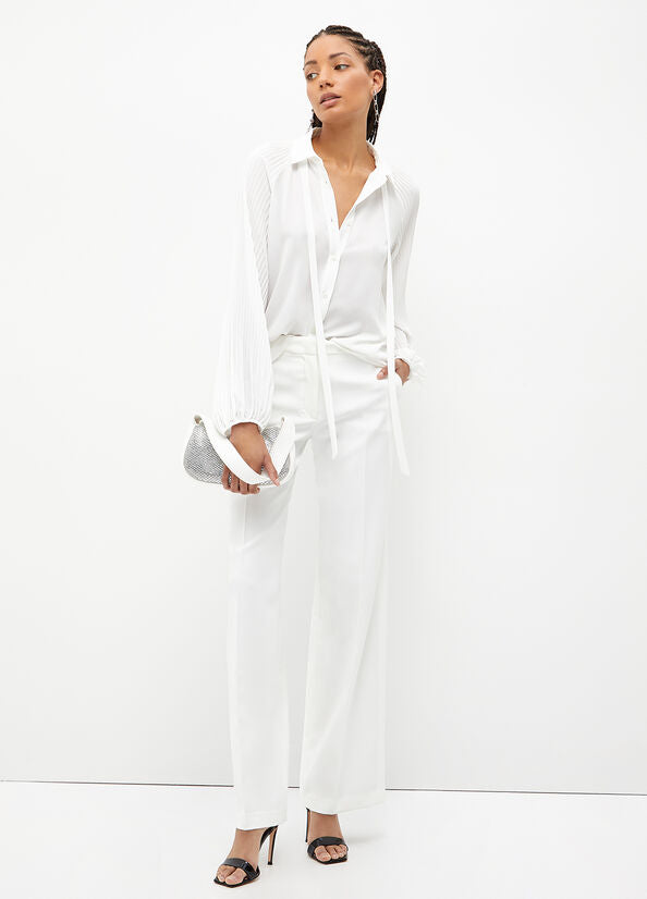 Camicia con maniche in plisse' LIU JO CA3201