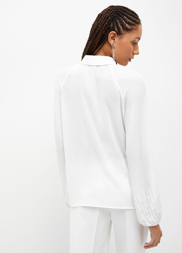 Camicia con maniche in plisse' LIU JO CA3201