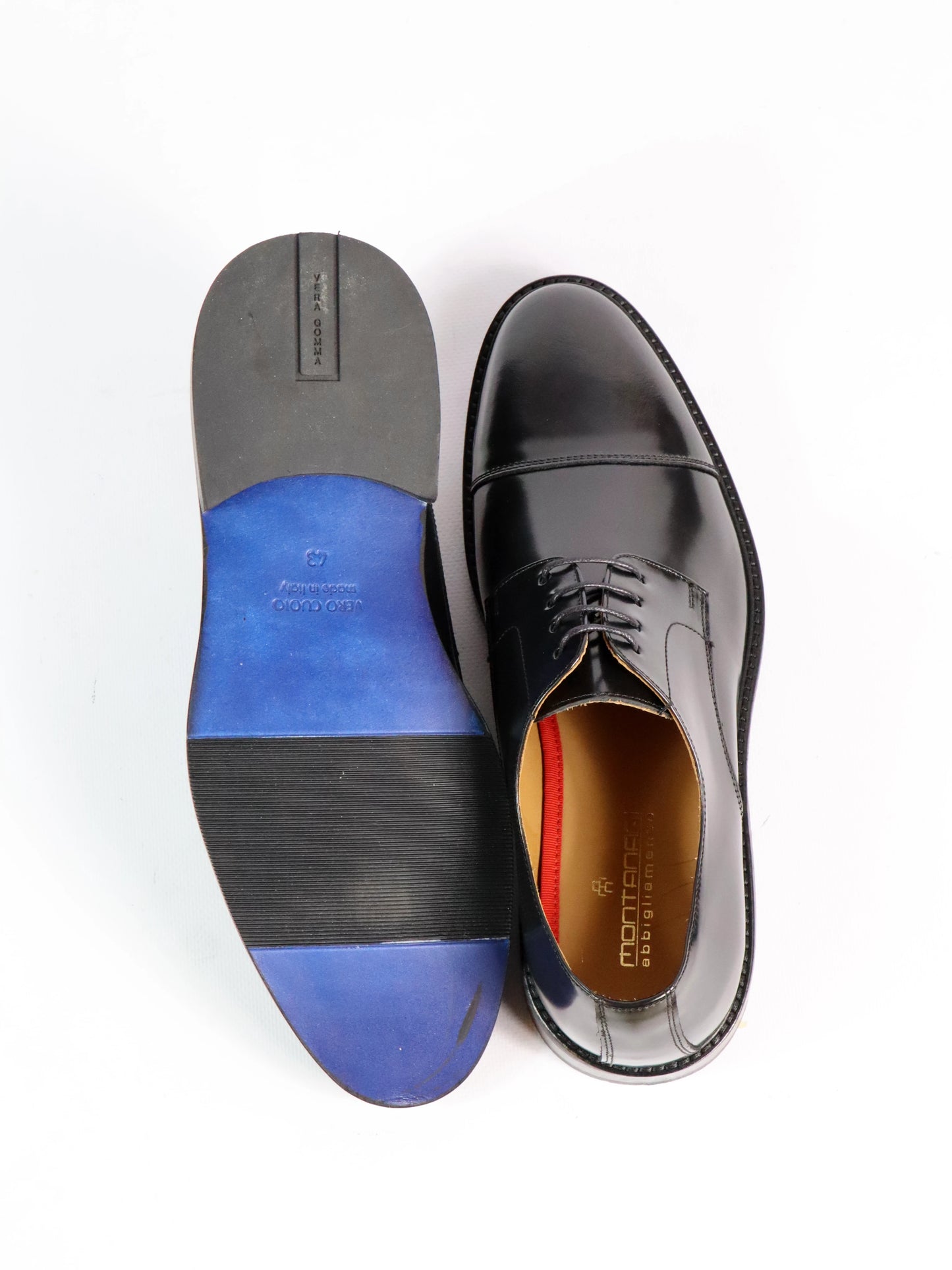 Scarpe Derby nera MONTANARI 1351
