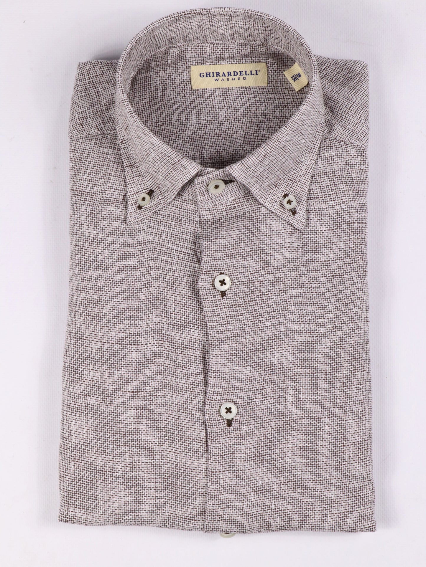 Camicia in lino GHIRARDELLI T4117