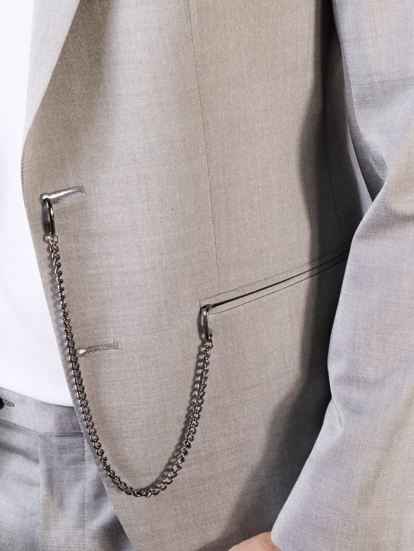 Abito grigio chiaro slim fit DIGEL 1133222
