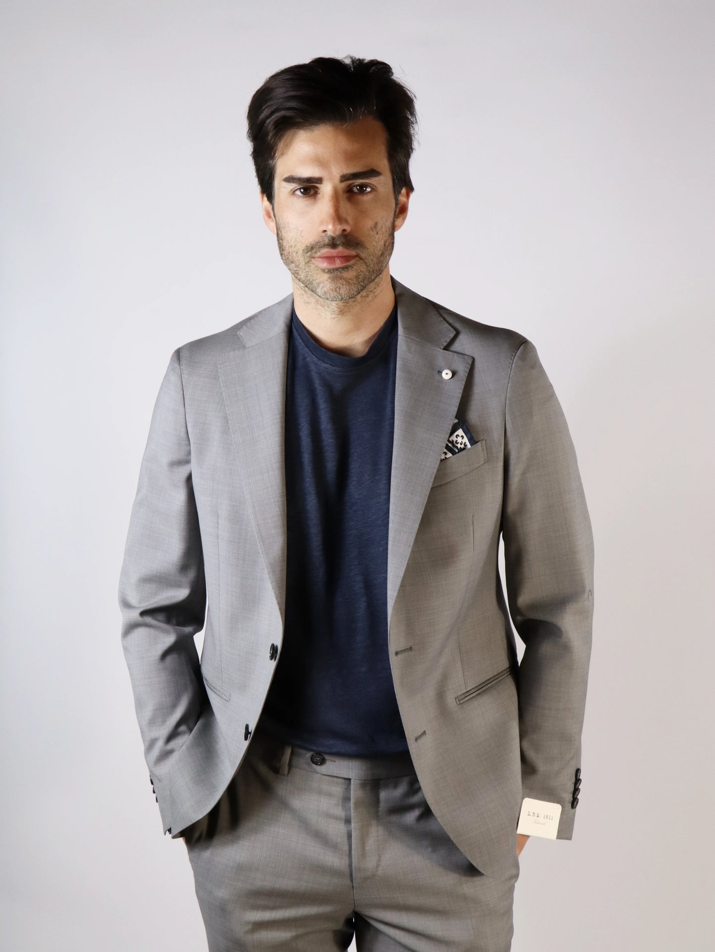 Abito sfoderato grigio LBM1911 34030
