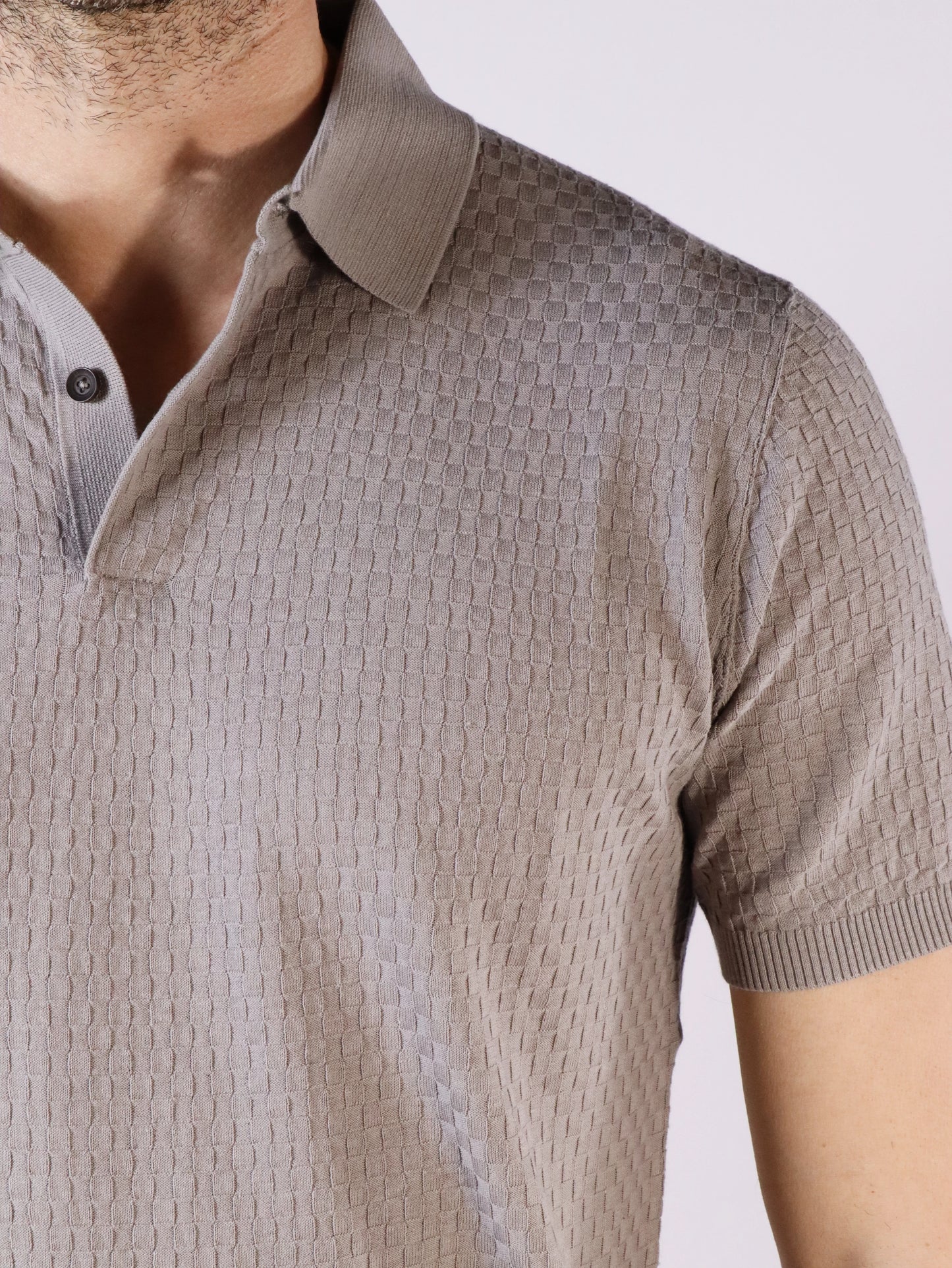 Polo in cotone e lino KANGRA 601526