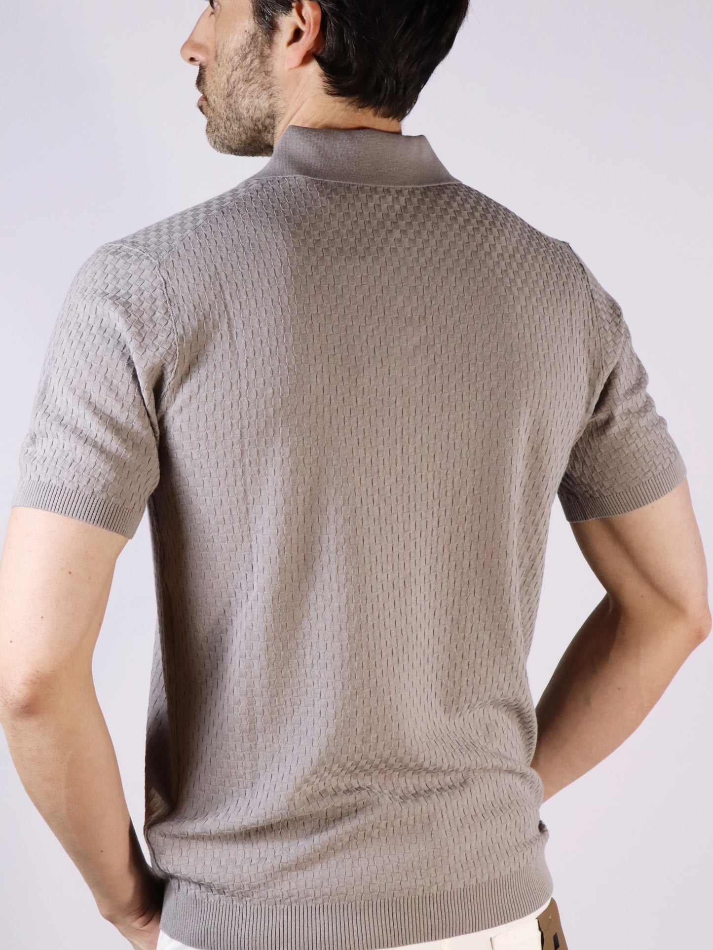 Polo in cotone e lino KANGRA 601526
