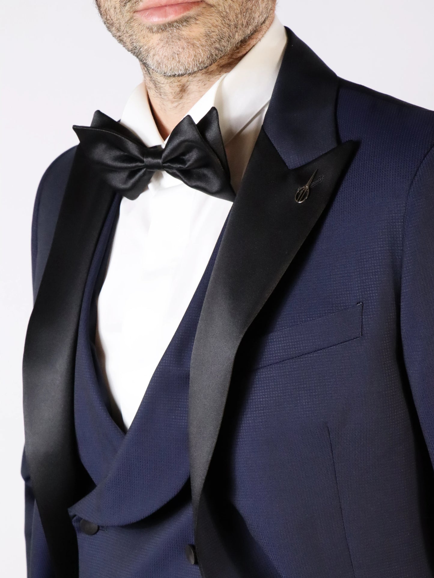 Abito con gilet microtexture PAOLONI 231204