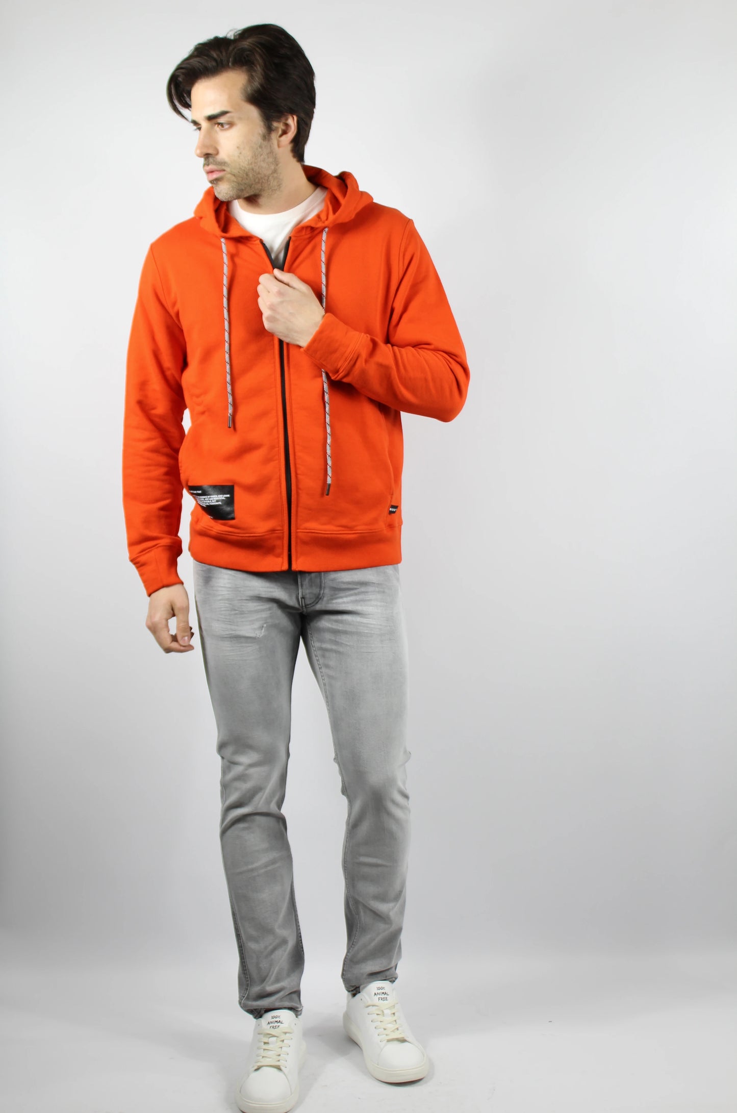 Felpa arancione NOUMENO F14
