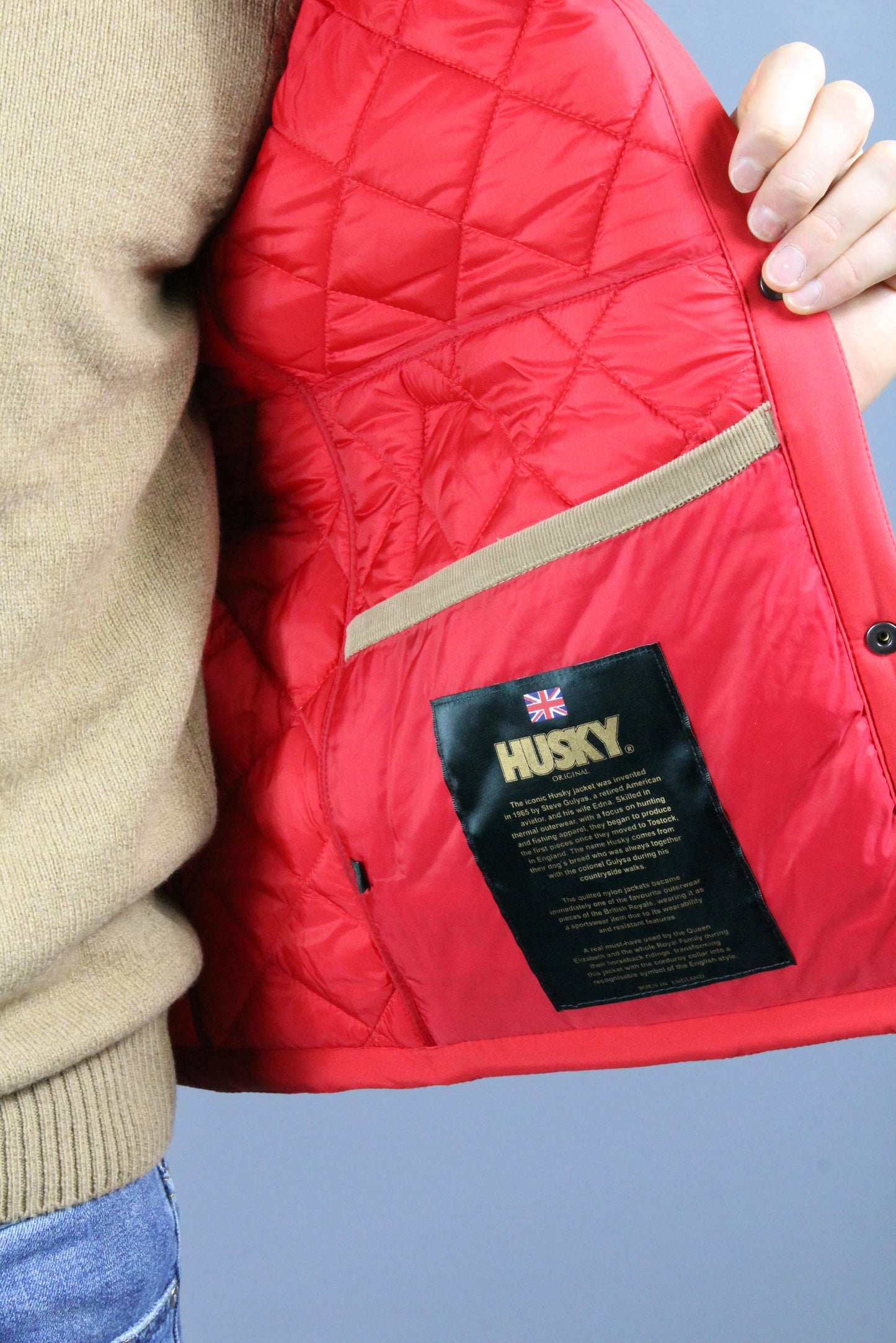 Gilet trapuntato HUSKY PHILIP
