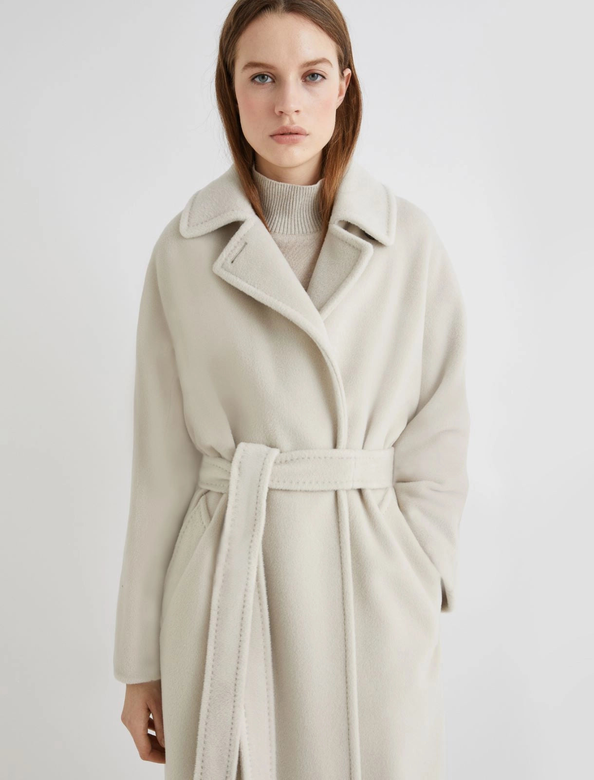 Cappotto doppiopetto in beaver MARELLA ENGLISH