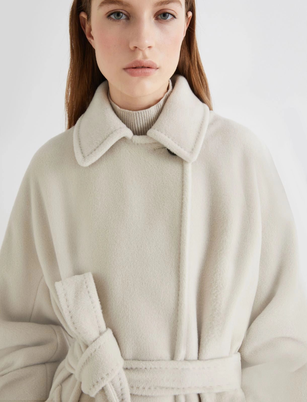 Cappotto doppiopetto in beaver MARELLA ENGLISH