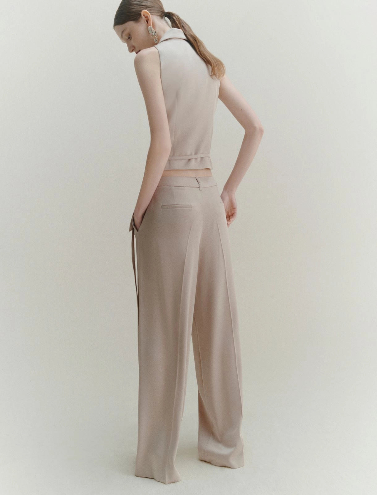 Pantalone in satin MARELLA WOLF
