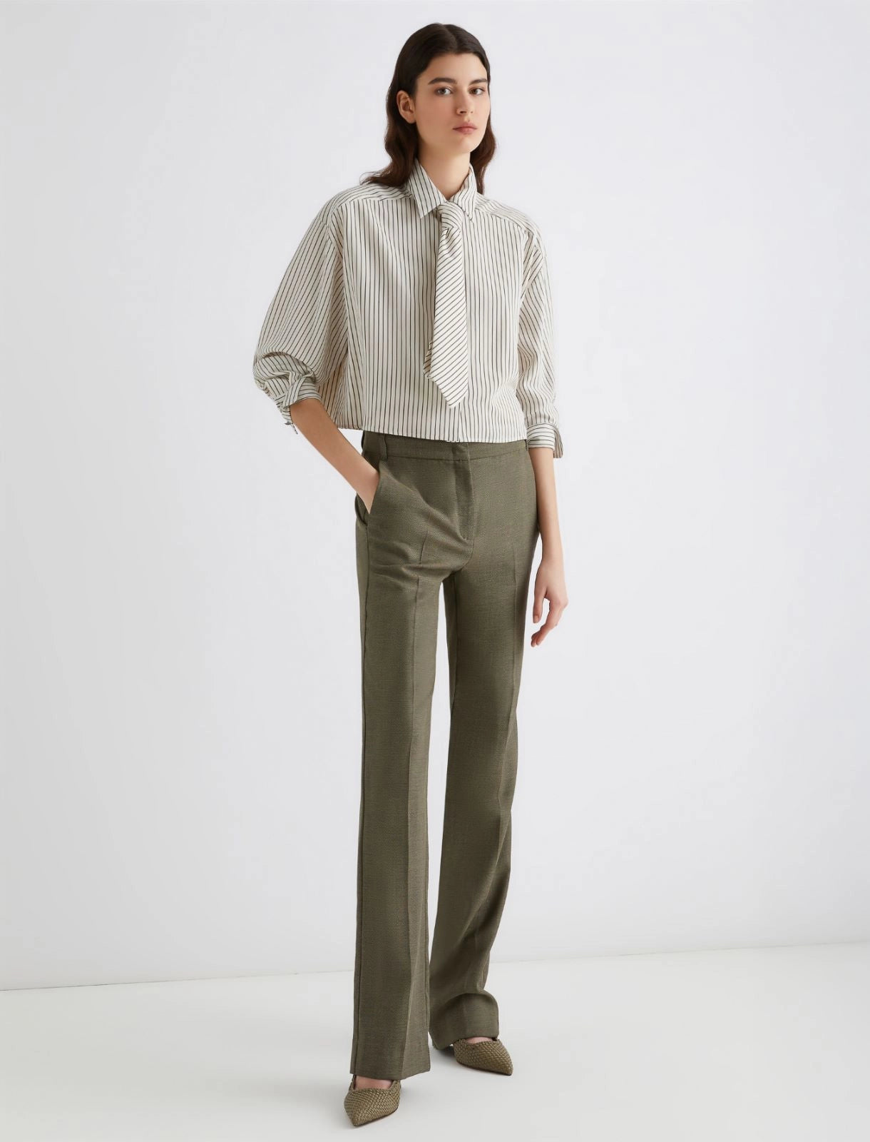 Pantalone in saglia fluida MARELLA EDISON