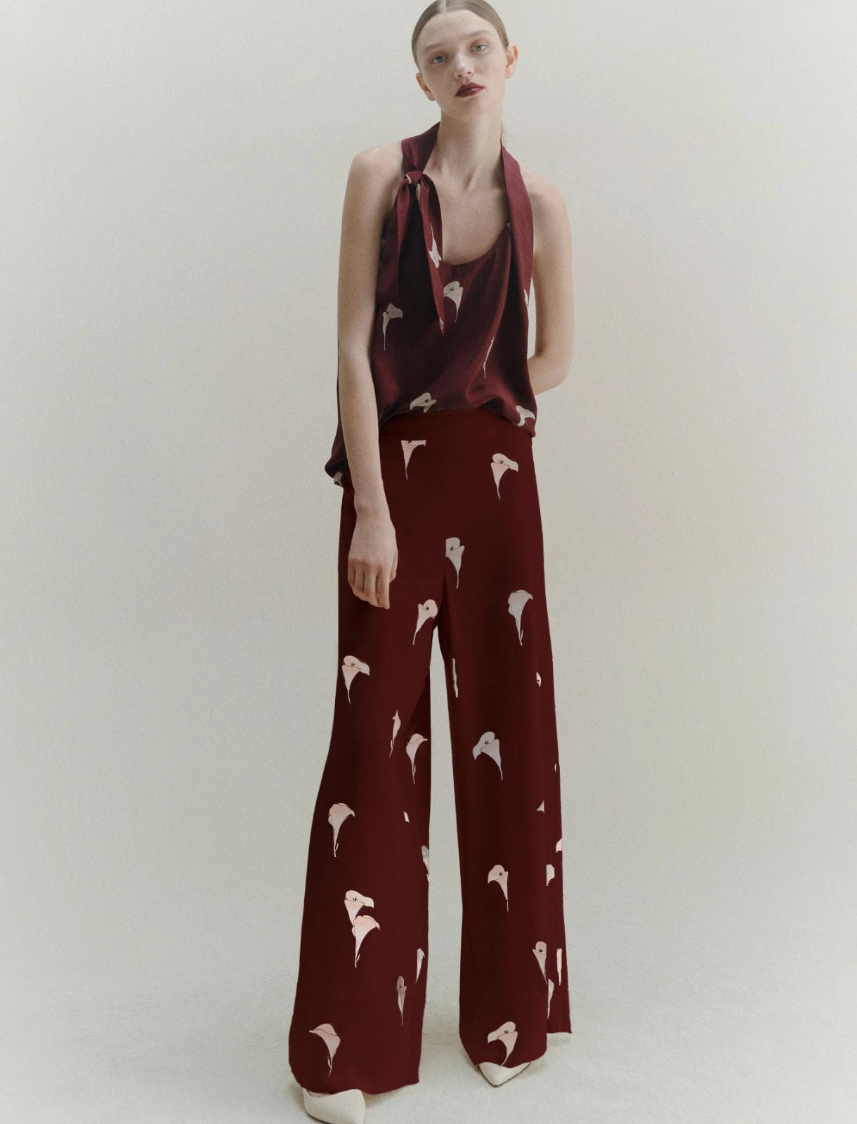 Pantalone wide leg in voile MARELLA IVA