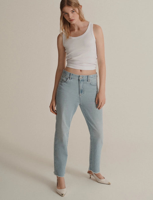 Jeans mum in cross denim MARELLA MOM