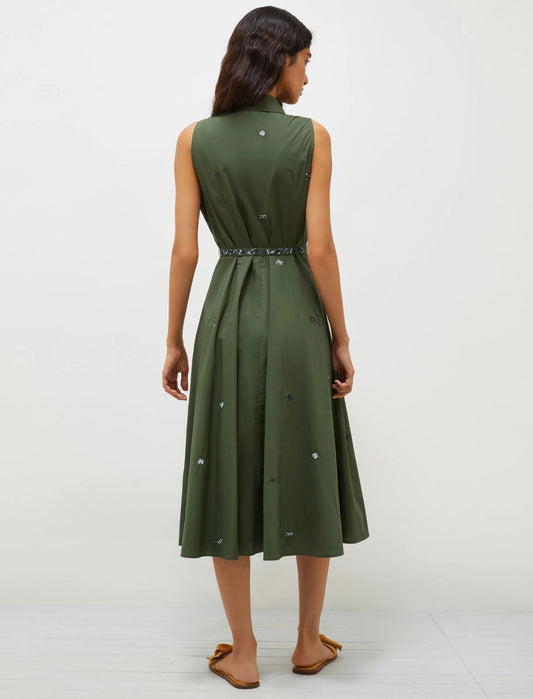 Abito fit and flare verde MARELLA ENSIGN