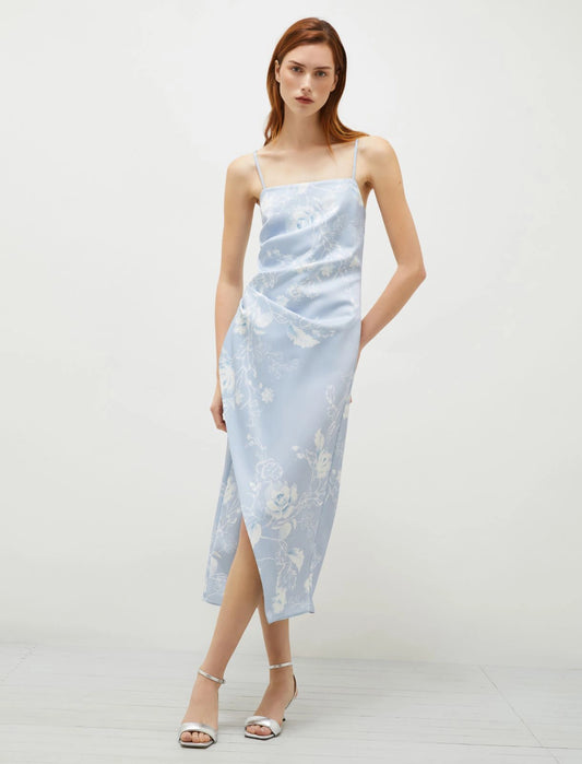 Abito in satin stampato MARELLA RADIX