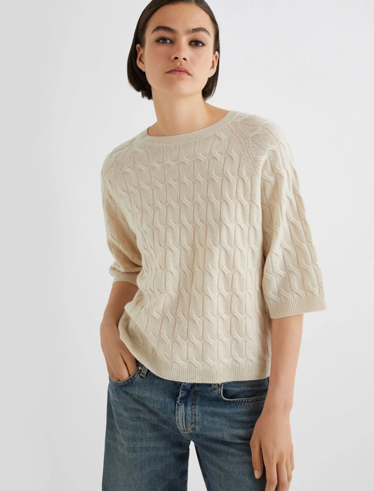 Maglia in misto cashmere avorio MARELLA FRANZ