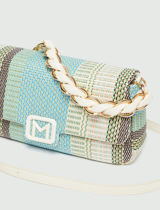 Borsa le Muse medium in rafia MARELLA EMILY2