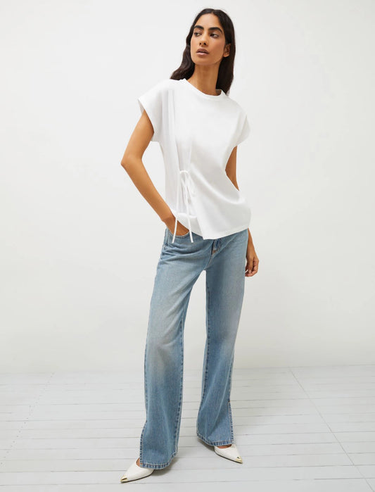 T shirt con fiocco bianca MARELLA TIMO