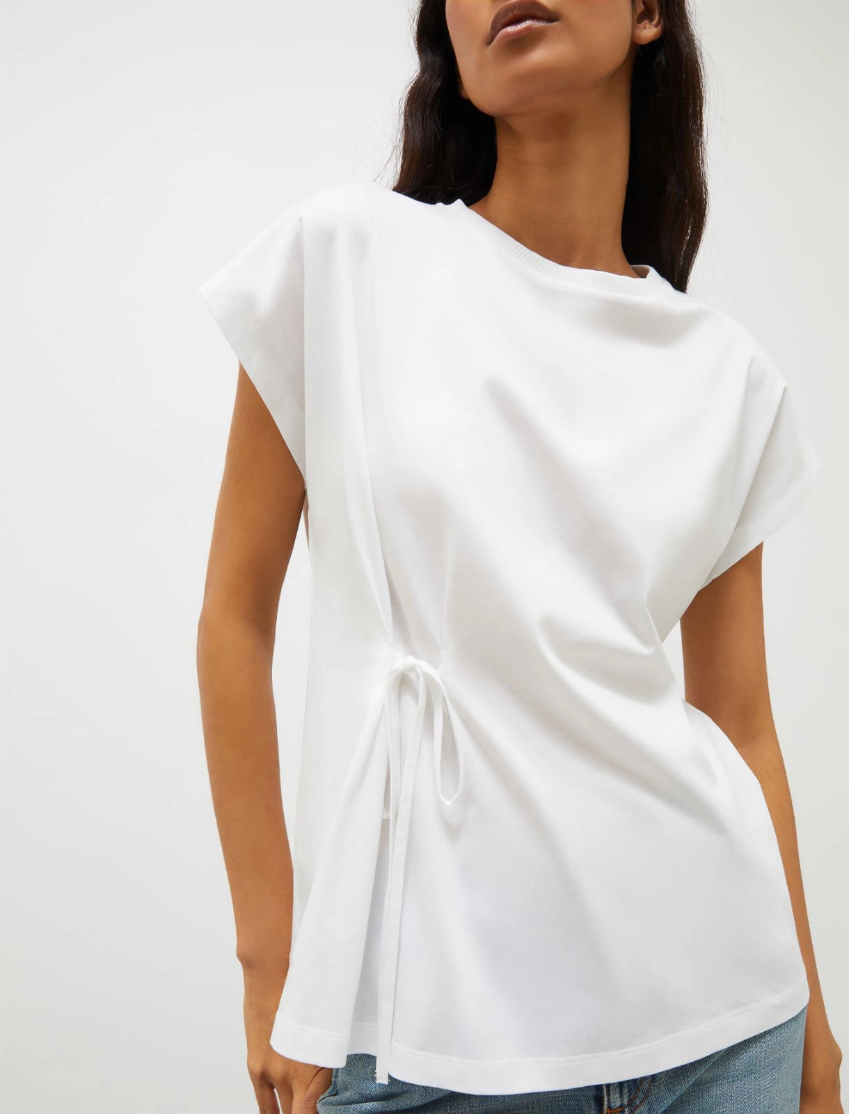 T shirt con fiocco bianca MARELLA TIMO