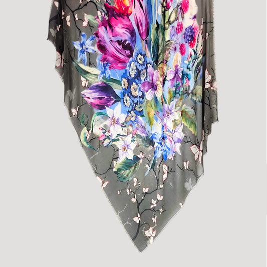 Sciarpa mazzo di fiori D'ANIELLO ELBA4010