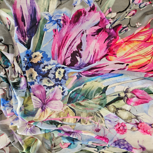 Sciarpa mazzo di fiori D'ANIELLO ELBA4010