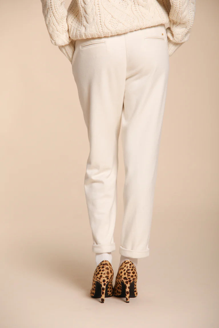 Pantalone COZY chino carrot fit jersey MASON'S JERT217