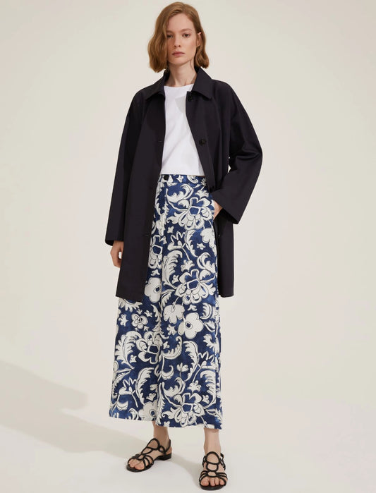 Impermeabile oversize blu EMME MONTPARNASSE