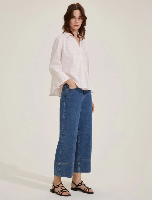 Blusa con scollo a V EMME SPEME