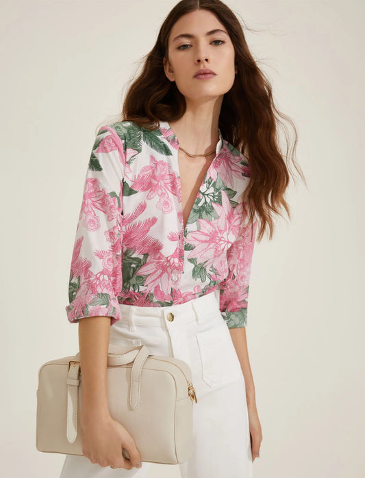 Camicia in mussola rosa EMME ACCOLTO