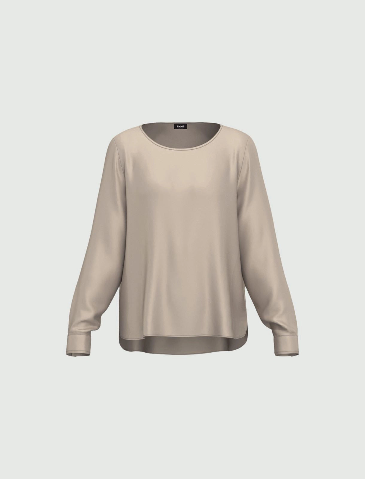 Blusa in raso strecht EMME MADERA