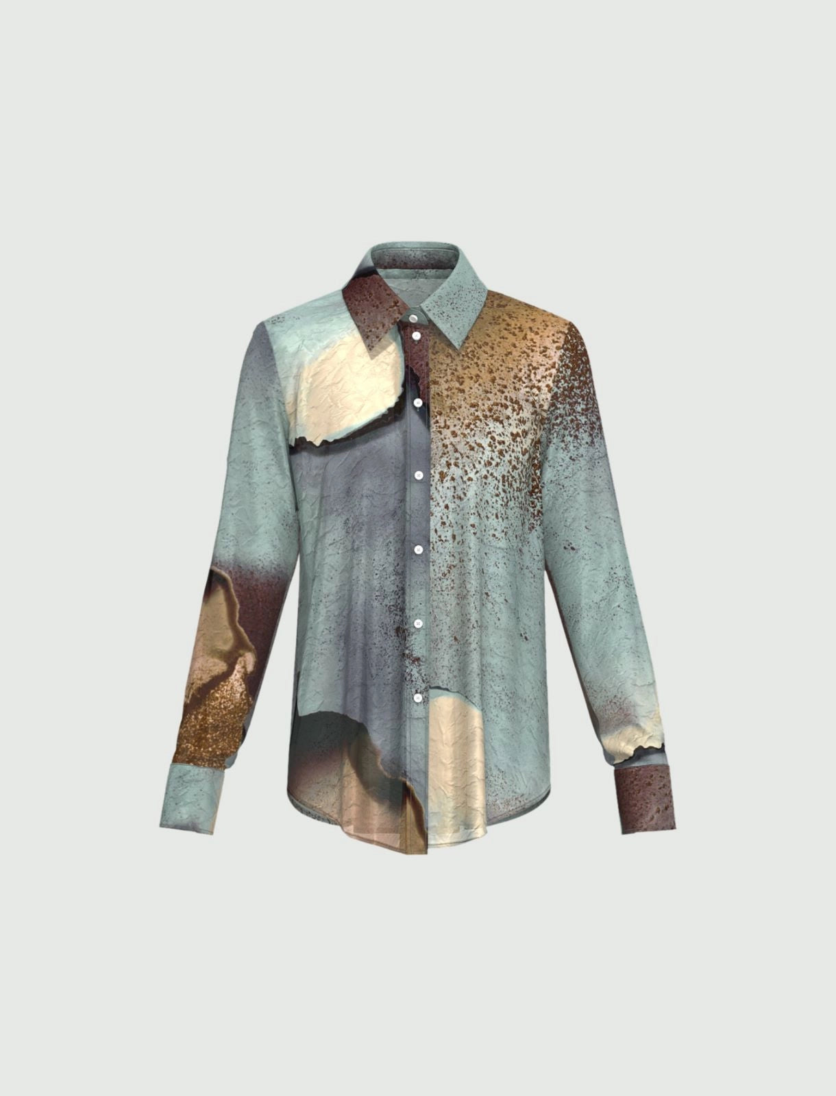Camicia in raso stampato EMME FACELLA