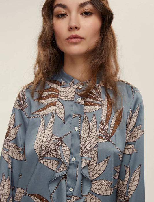 Camicia dritta stampata EMME NEON
