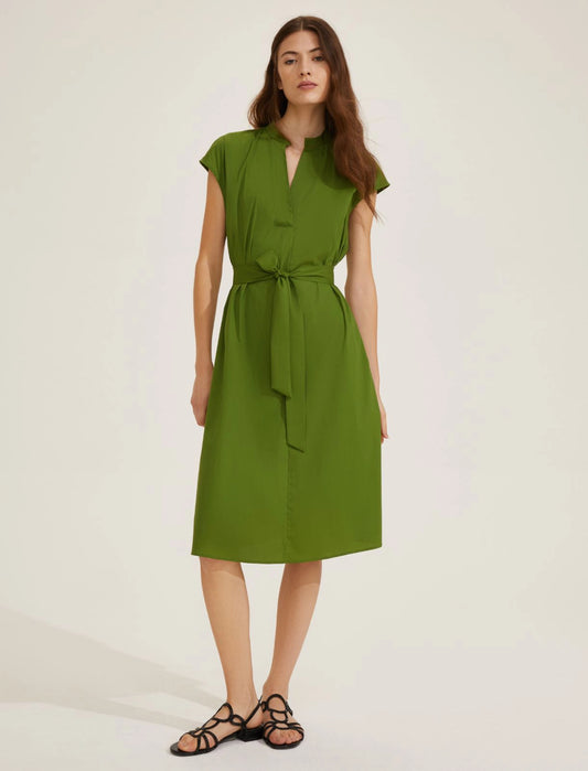 Abito con cintura verde EMME SOVRANA