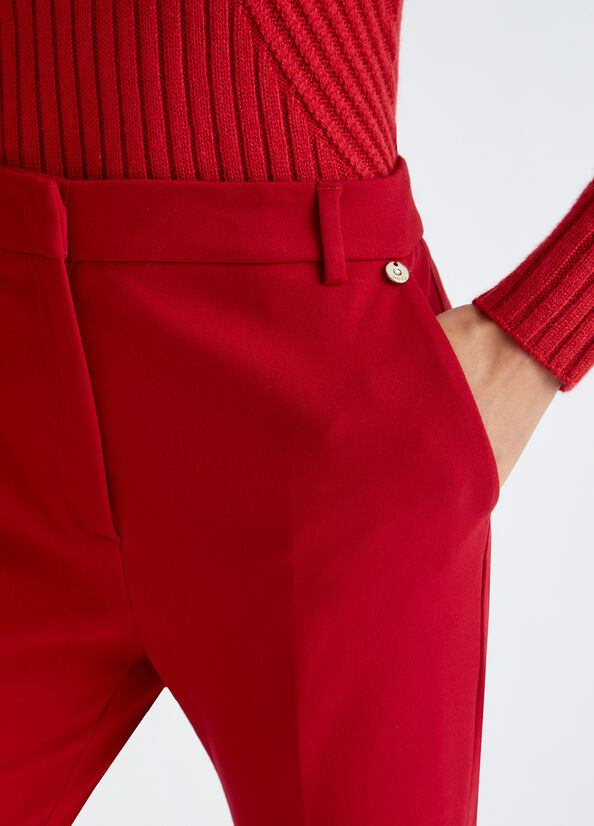 Pantalone in chino stretch LIU JO CF3054