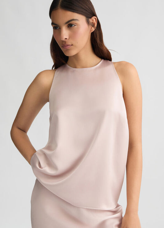 Top rosa con fiocco LIUJO CA5277