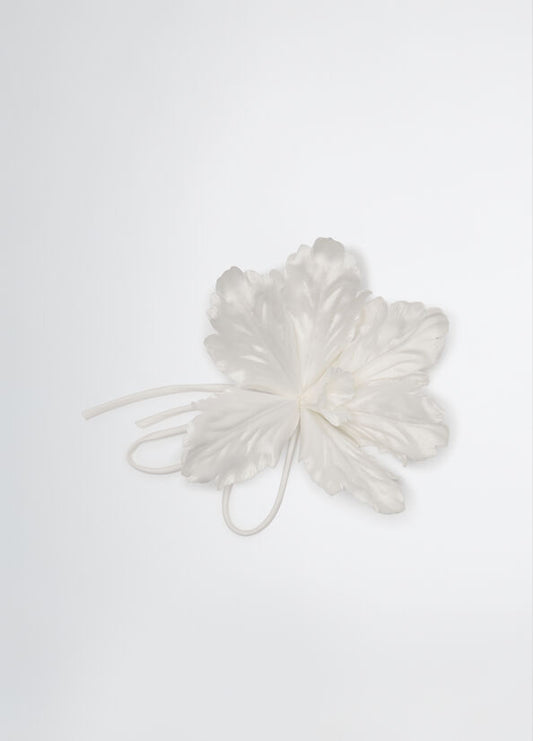 Spilla a fiore bianca LIU JO CA5405